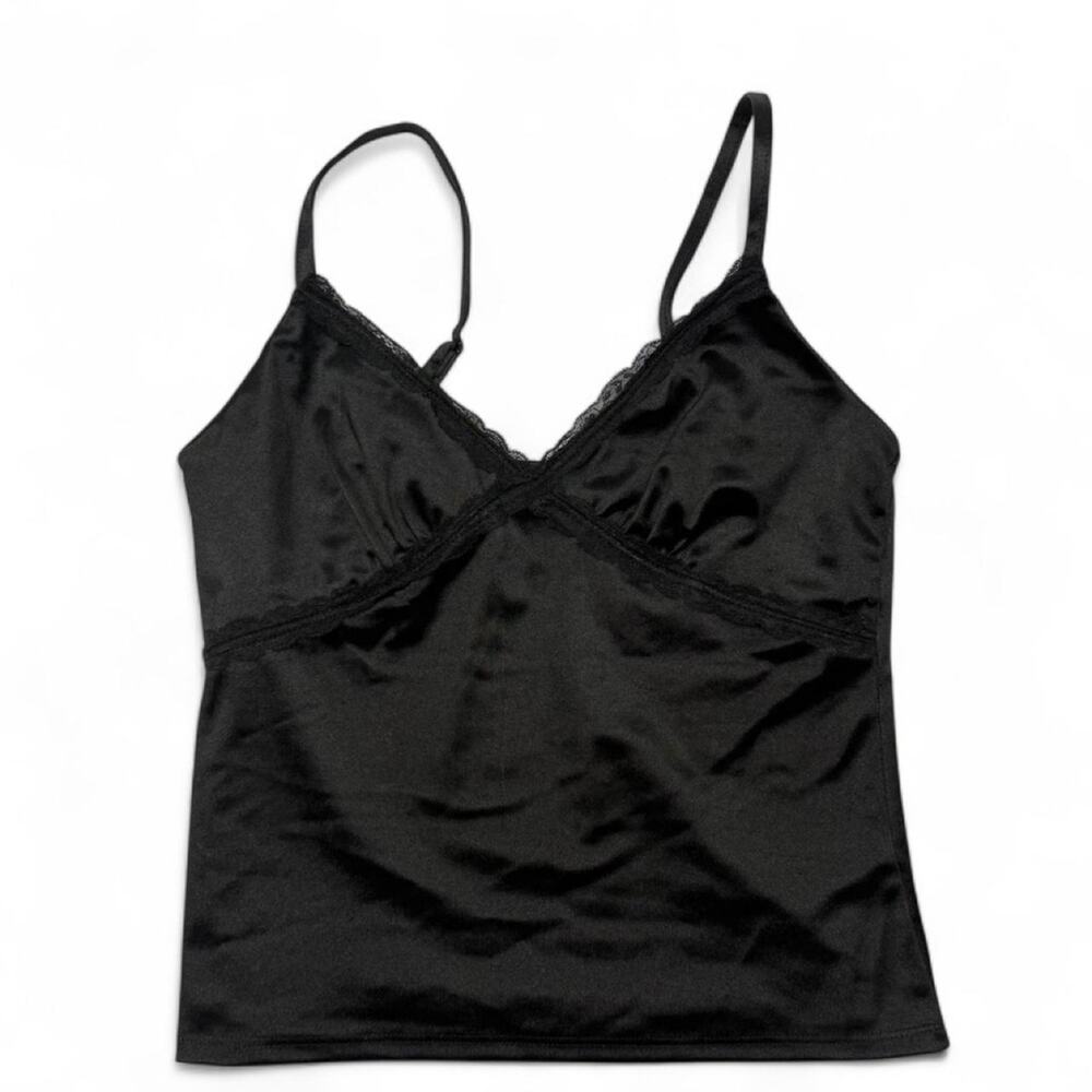 Black Lace Y2K Tank Top size small - Picture 1 of 4
